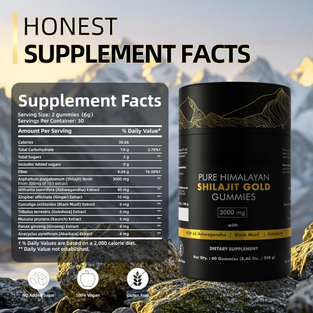 Pure Shilajit Gummies